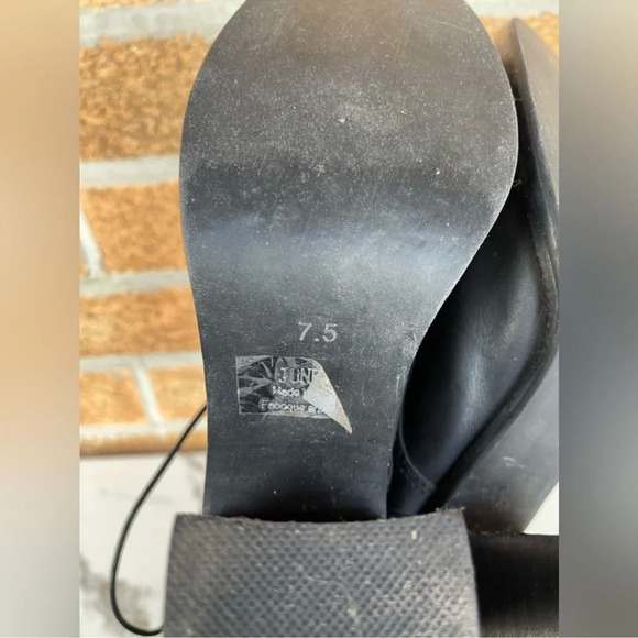 Jeffrey Campbell "JUNEAU" Leather Boots 7.5 - Picture 6 of 9